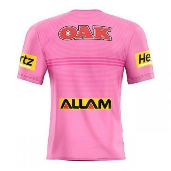 Camisola Penrith Panthers Rugby Equipamento Segundo 2021 Manga Curta